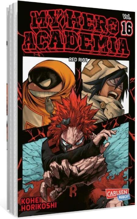 Actual product image My Hero Academia 16 (German, Kohei Horikoshi, 2019)