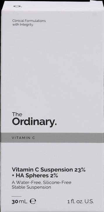 Actual product image The Ordinary Vitamin C Suspension 23% + HA Spheres 2% (30 ml)