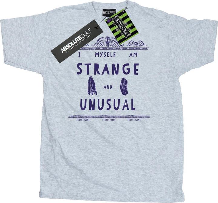 Actual product image Beetlejuice Mens Strange And Unusual T-Shirt (XL)