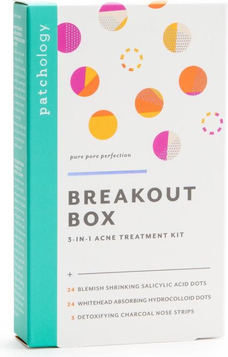 Patchology Breakout Box 3-In-1 Acne Treatment Kit