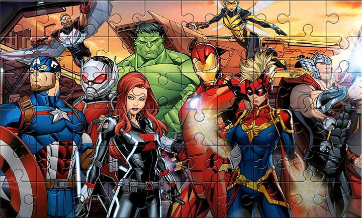 Actual product image Ravensburger Avengers Jigsaw puzzle 60 pc(s) Comics (60 pieces)