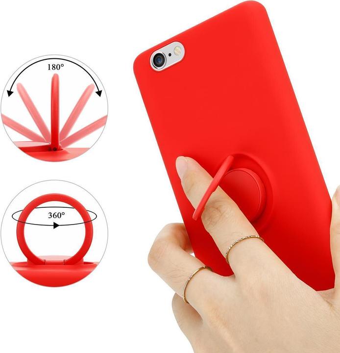 Produktbild Cadorabo TPU Liquid Ring Silicone Case Hülle (Apple iPhone 6)