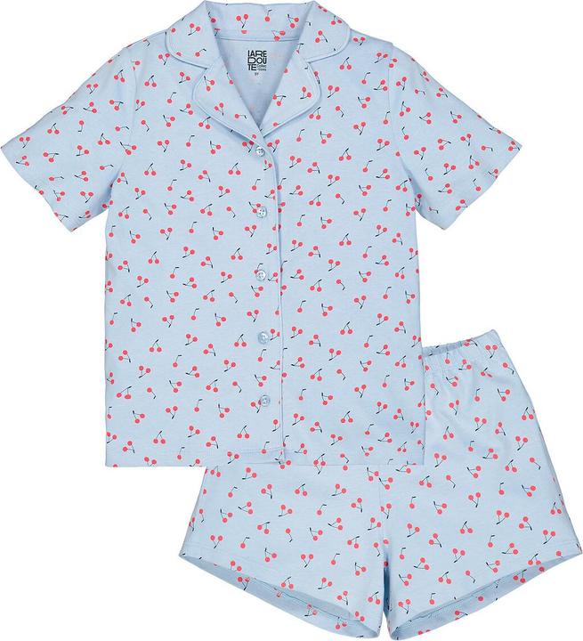 Image du produit La Redoute Collections Pyjama court imprimé cerise (102)