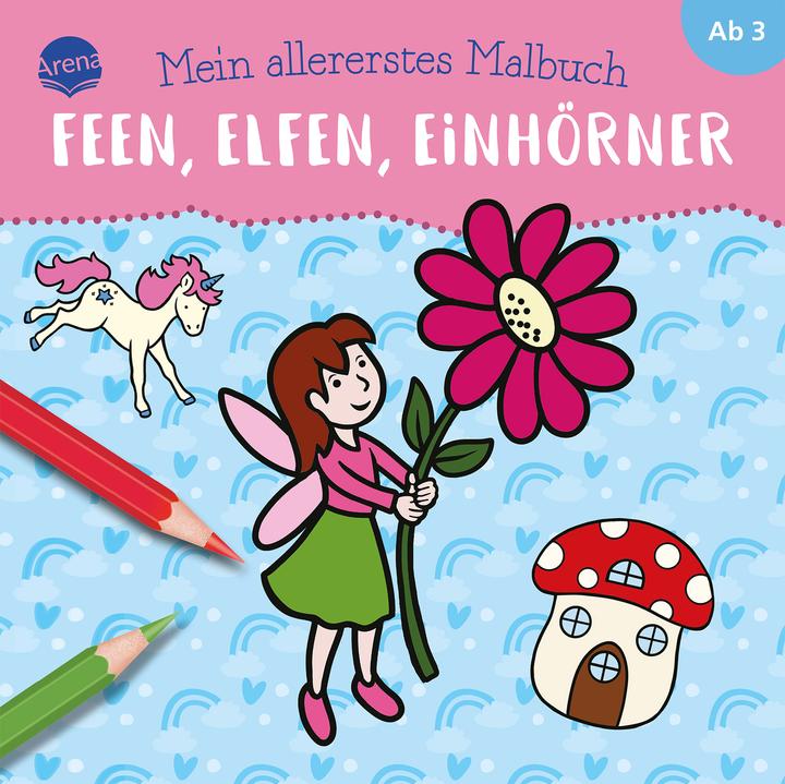 Produktbild Mein allererstes Malbuch. Feen, Elfen, Einhörner
