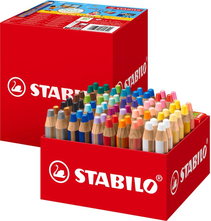 Produktbild STABILO Woody 3 In 1 (Assortiert, 76 x)