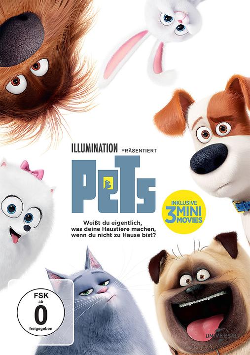Produktbild Pets (DVD, 2016, Deutsch, Englisch)