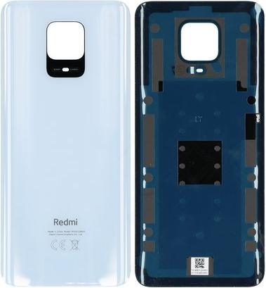 Actual product image Xiaomi Battery Cover for M2003J6B2G Redmi Note 9 Pro - glacier white (Xiaomi Redmi Note 9 Pro)
