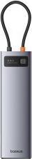 Actual product image Baseus Hub 11in1 StarJoy Metal Glam Series, USB-C to HDMI +VGA + 3 x USB 3.0 + USB 2.0+USB-C PD + RJ (USB-C, 11 Ports)