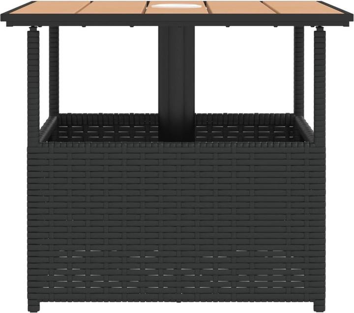 Actual product image VidaXL Gartentisch mit Schirmloch (55 cm)