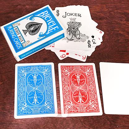 Actual product image Bicycle Playing Cards Raider Back (English)
