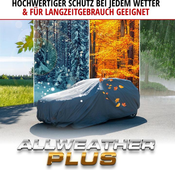 Produktbild Walser Autoplane All Weather Plus, PKW-Abdeckplane Kombi Gröe XL grau