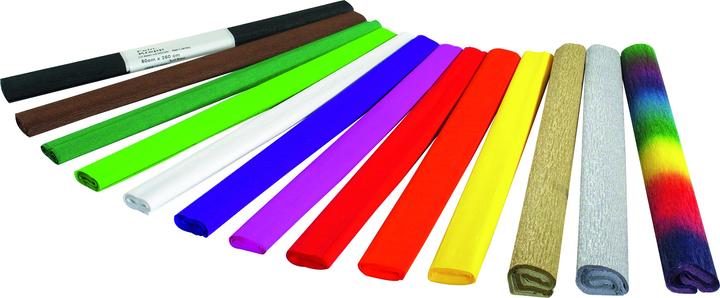 Image du produit Folia Rouleaux de papier crépon, 50cmx2,5m (10 x)