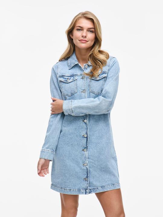 Produktbild Vila VIJAF Kurzes Jeanskleid (34)