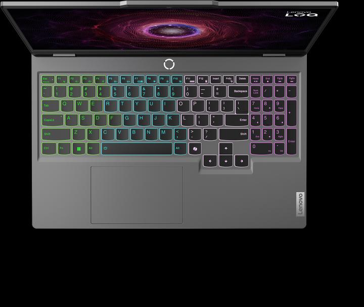 Actual product image Lenovo LOQ 15 - Ryzen 5 8645HS | 15.6" | 512GBB | no Os | RTX4060 (15.59", AMD Ryzen 5 8645HS, 16 GB, 512 GB, Eng. Int.)