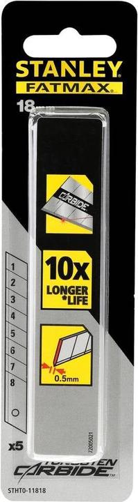 Actual product image Stanley Carbide snapoff blade Fatmax Pro (Replacement blade)