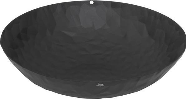 Actual product image Alessi Black steel fruit bowl