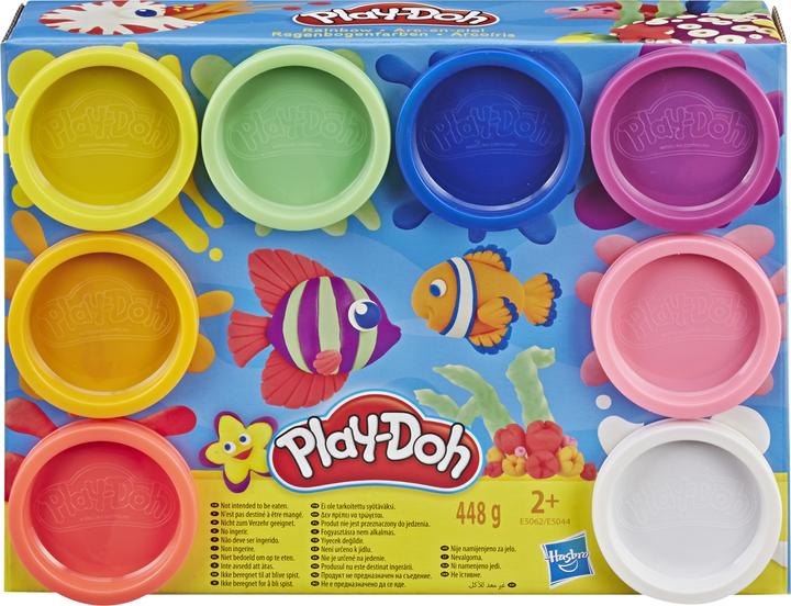 Actual product image Play-Doh - 8 pots - Various colours (assorted)