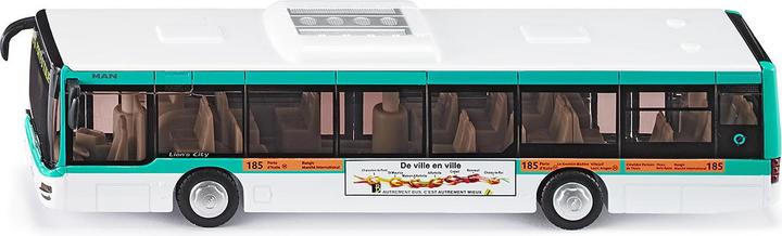 Image du produit Siku 3734001, Bus urbain RATP France, 1:50, métal/plastique, turquoise/blanc, portes ouvrables