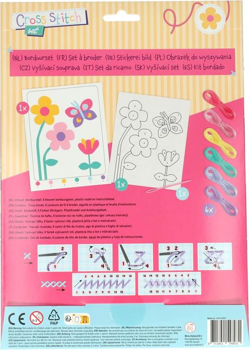 Produktbild Wins Holland Stickset Motiv, 9-tlg.