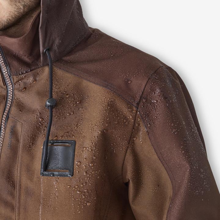 Actual product image Solognac Hunting reinforced jacket woodland 500 two-tone (M)