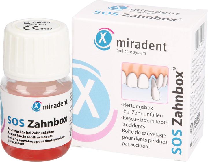 Miradent Sos Zahnrettungsbox (Mundspülung)