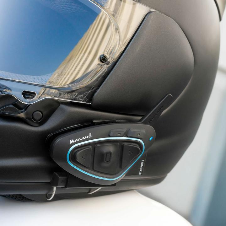 Actual product image Midland BTX2 Pro S Bluetooth headset for motorbikes (Set of 1)