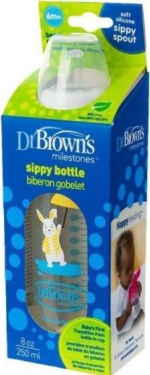 Produktbild Dr Browns Standardflasche 250 ml mit Silikonauslauf Kaninchen (SB81095) (250 ml)