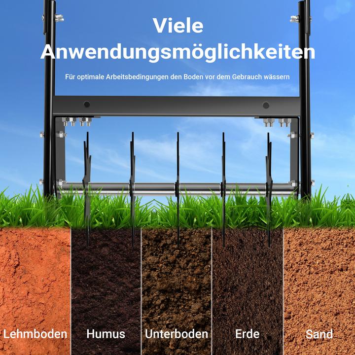Actual product image Wiltec Lawn aerator
