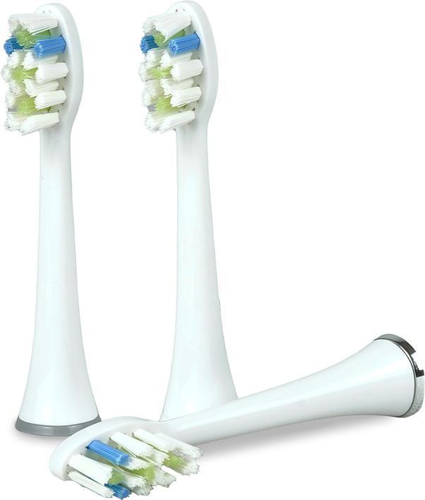 Actual product image Huslog Sonic Toothbrush Heads (3 x)