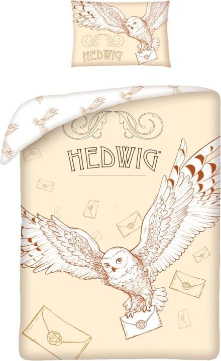 Produktbild MCU Harry Potter Hedwig Junior Sengetøj 100 x 135 cm - 100 Procent Bomuld