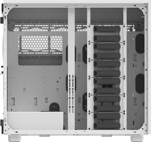 Image du produit Thermaltake Geh AX700 Super Tower "Snow" White retail (Mini-ITX, XL-ATX, E-ATX, SSI CEB, ATX, SSI EEB, mATX)