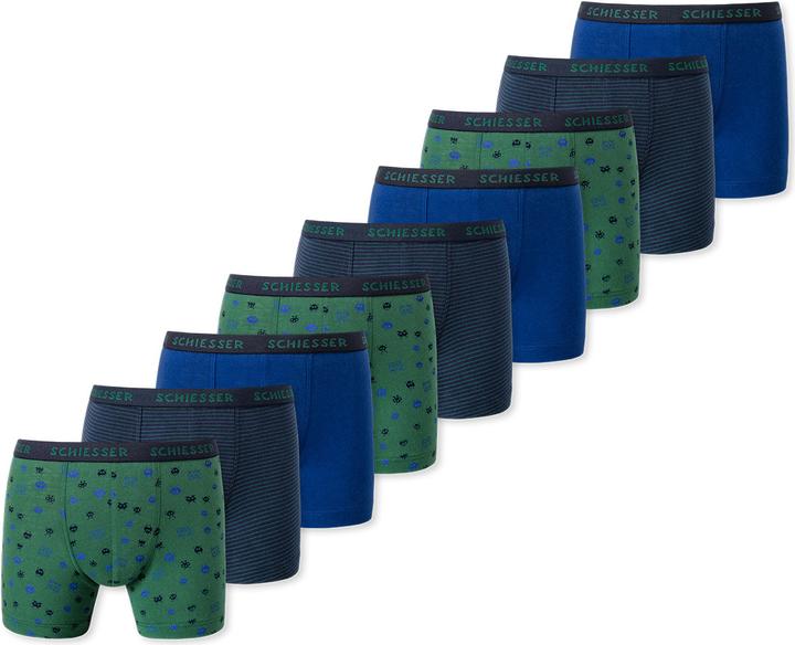 Produktbild Schiesser 9er Pack 95/5 Organic Cotton Retro-Short / Pant (92, 9er Pack)