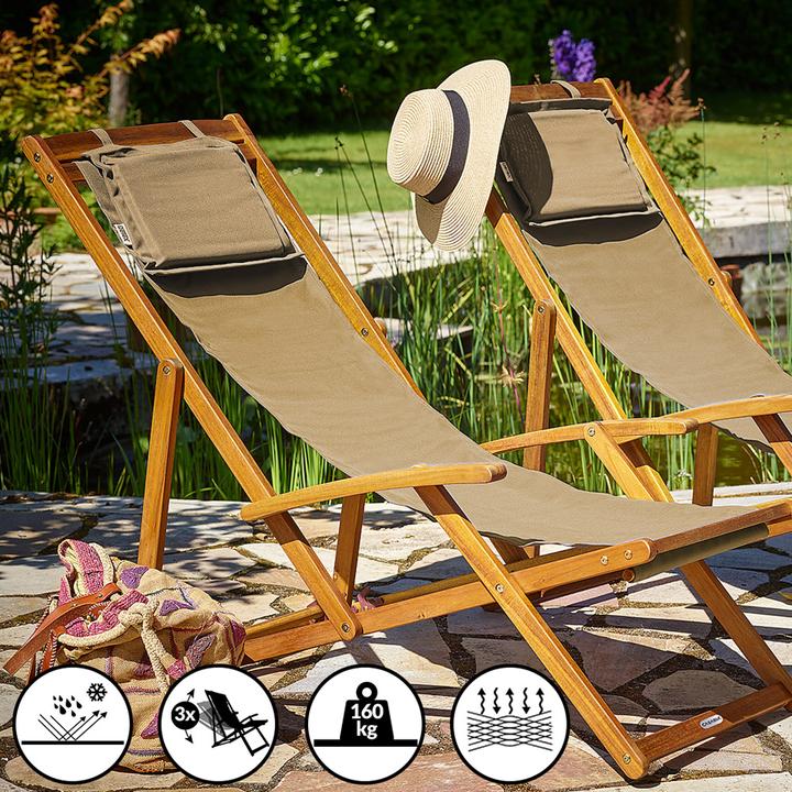 Produktbild Casaria Klappliegestuhl (94 cm)