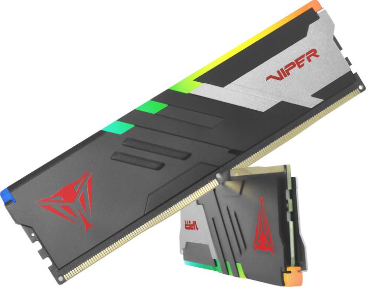 Actual product image Patriot Viper Venom RGB 32GB DDR5 6200-40, PVVR532G620C40K (2 x 16GB, 6200 MHz, DDR5 RAM, DIMM)