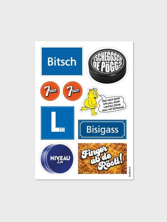 Image du produit SwissMeme Feuille d'autocollants - MischMasch