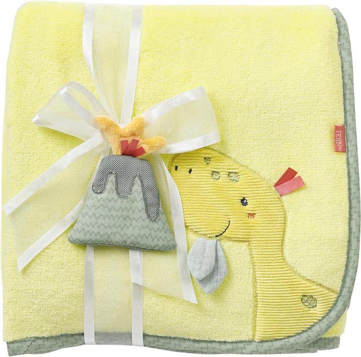Actual product image Fehn Cuddleblanket dino (100 x 75 cm)