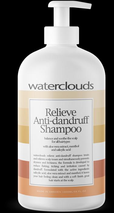 Waterclouds Relieve Anti-Dandruff Shampoo - 250ml (250 ml, Flüssiges Shampoo)
