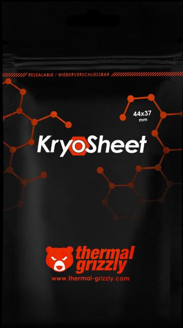 Actual product image Thermal Grizzly KryoSheet 44x37 mm (0.20 mm)