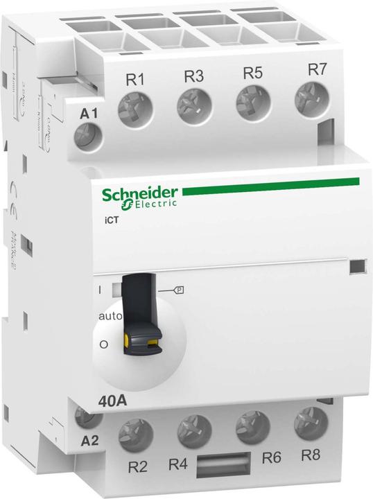 Schneider Electric SE A9C21164 Preset contactor ICT 4S 63A 24VAC