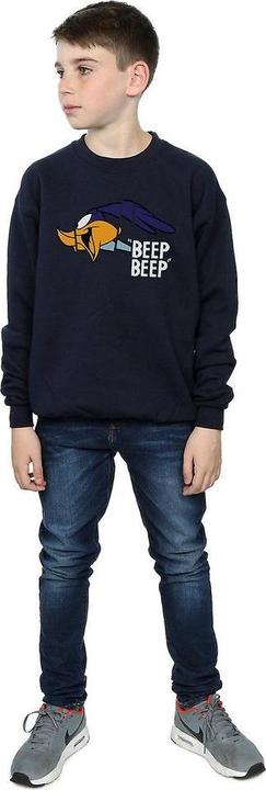 Actual product image Looney Tunes Boys Beep Beep Road Runner Cotton Sweatshirt (152, 158)