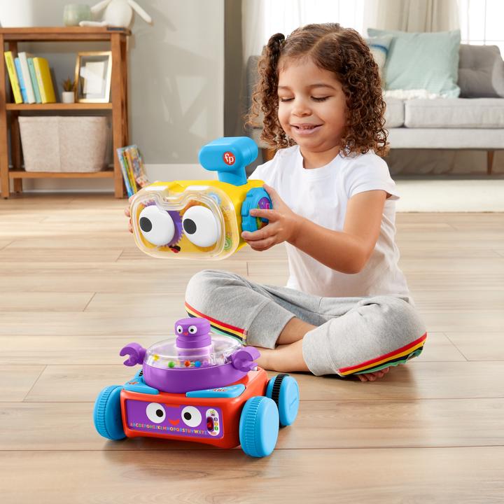 Produktbild Fisher-Price 4-in-1 Lernroboter Linus (Deutsch, Französisch)