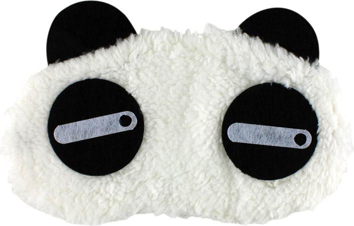 Produktbild JTI Sneaky Panda, flauschige Schlafmaske für Reisen und Entspannung (Schlafmaske)