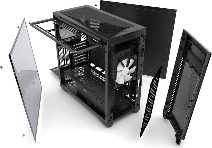Produktbild Phanteks Enthoo Pro M Tempered Glass (ATX, mATX, Mini-ITX, E-ATX)