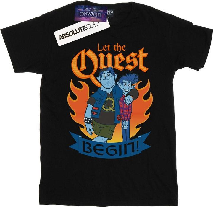 Actual product image Disney Boys Onward Let The Quest Begin T-Shirt (128)