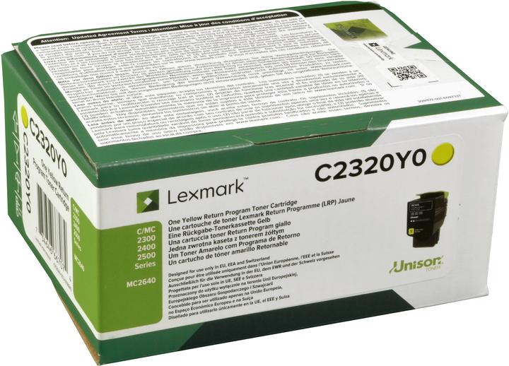 Produktbild Lexmark C2320Y0 (Y)