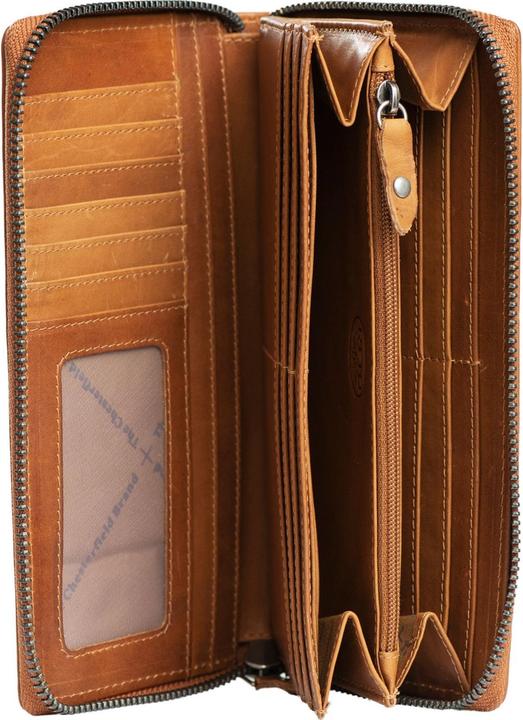 Immagine prodotto The Chesterfield Brand Portafoglio Wax Pull Up protezione RFID in pelle 19 cm