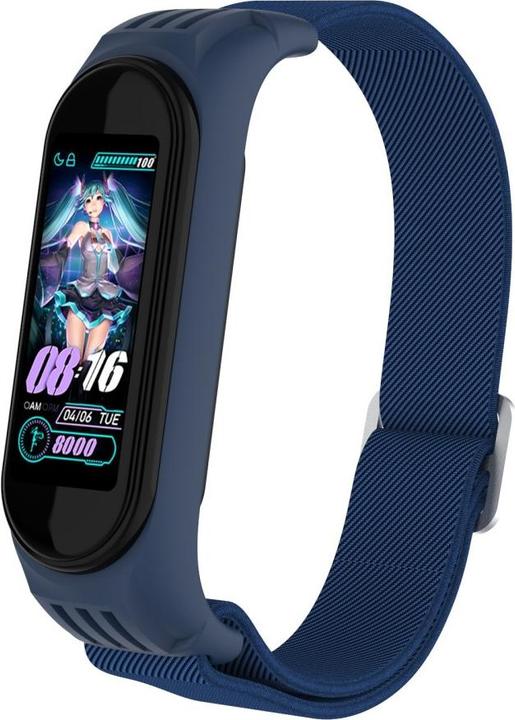 Image du produit Cover-Discount Xiaomi Mi Band - Bracelet en nylon bleu (Nylon, Mi Volume 5, Mi Band 4, Mi Volume 3, Mi Band 6)