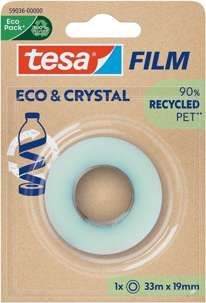 tesa nastro adesivo tesafilm® ECO & CRYSTAL 10m:19mm (19 mm)