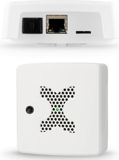 Immagine prodotto Kentix MultiSensor KMS-TI-40-W-BLE mit Ethernet (PoE) und Thermal Image (40° Optik), weiss