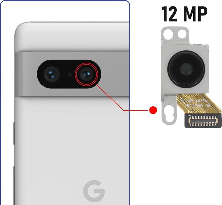 Produktbild Clappio Ultra-Weitwinkelkamera Ersatzteil (Google Pixel 7)